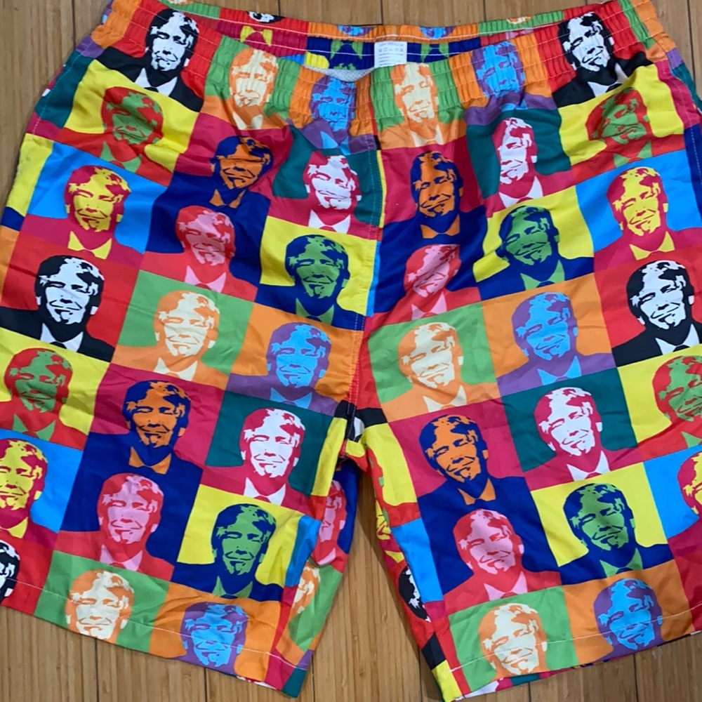 Trump swim trunks